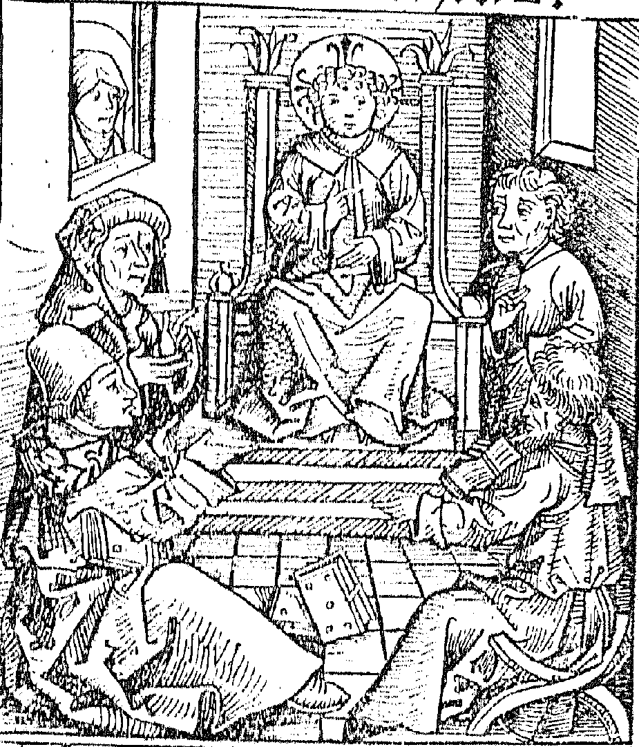 гравюра «Нюрнбергской хроники» (Нюрнберг, 1493) Г. Шеделя